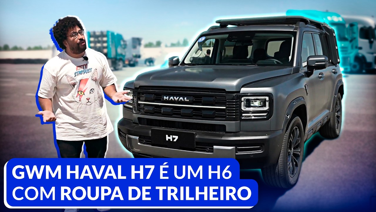 GWM Haval H7 2026: SUV híbrido plug-in 4x4 de 364 cv que chega ao Brasil em outubro com preço estimado abaixo de R$ 300 mil