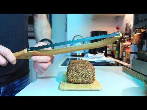 Das beste Brotmesser der Welt für ein Wunderbrot ohne Mehl Backpulver und Hefe - Brotsäge