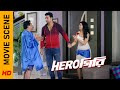 এরকম জামা কাপড় পরেছে কেন Movie Scene Herogiri Dev Koel Mi