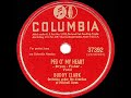 1947 HITS ARCHIVE: Peg O’ My Heart - Buddy Clark (a #1 record)