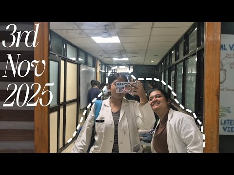 3rd November '25  #college #dailyroutine #delhi #delhiuniversity #medico #neet 