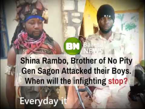 Shina Rambo SpeakingThe infighting is very sweet #ambazonia"generaT Sagon"vs Mbashie Clement's gang