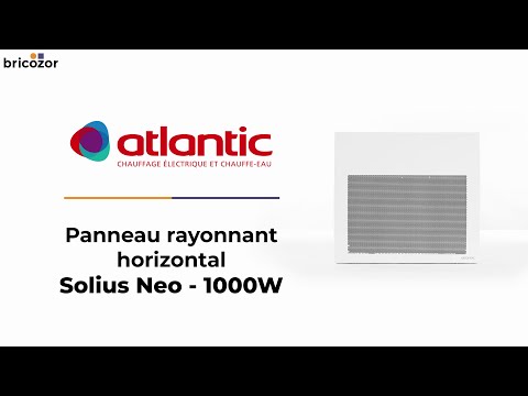 Panneau rayonnant - horizontal - Solius Néo ATLANTIC