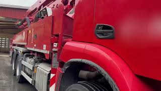 Автобетононасос JunJin JXZ37-5   на шасси Mercedes-Benz Arocs | Изображение 4 - Machineryline