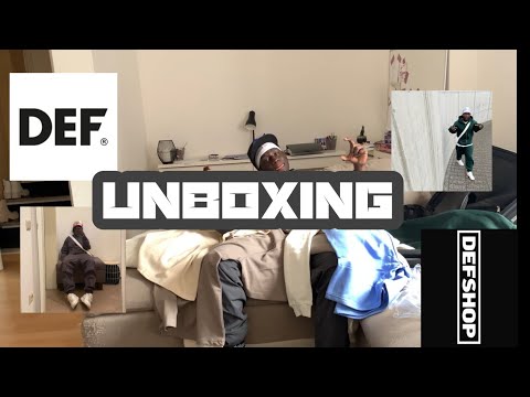 DEFSHOP UNBOXING😬🚀