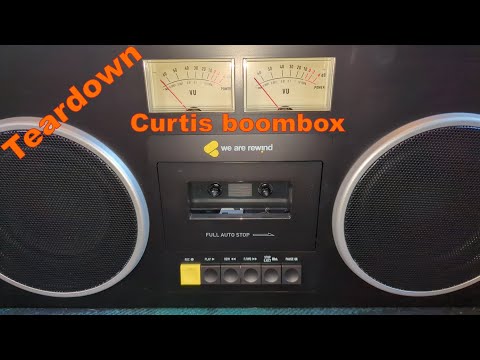 We Are Rewind Curtis Boombox TEARDOWN! GB 001 series GB 20250922