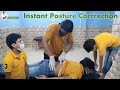 Instant Posture Correction Back Pain Treatment Before After Dr Rajneesh Kant