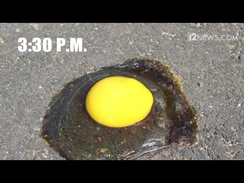 Phoenix heat wave: Can an egg actually cook on asphalt in 118 degrees?