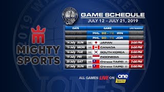 JULY 14: 41st William Jones Cup: Mighty Sports - Go for Gold Philippines vs Japa