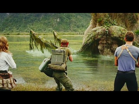 Giant Buffalo Scene - Kong : Skull Island (2017) Movie Clip HD