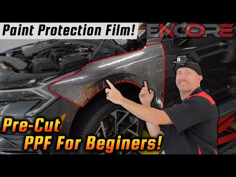 Precut PPF Installation Training For Beginners On A 2025 Kia K5 Front Fender