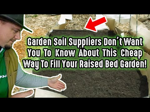 Compost & Garden Soil Suppliers Don't Want You To Know About This Cheap Way To Fill Your Raised Beds