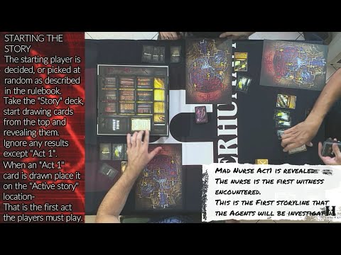 Within Walls - 3 player gameplay video and rules explanation