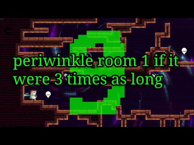 periwinkle room 1 if it were 3 times as long