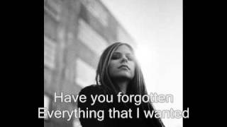 Avril Lavigne - Forgotten