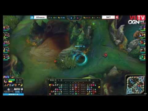 [15.07.2017] SKT vs AFS Game 1[LCK SUMMER 2017] SK Telecom T1 vs Afreeca Freecs