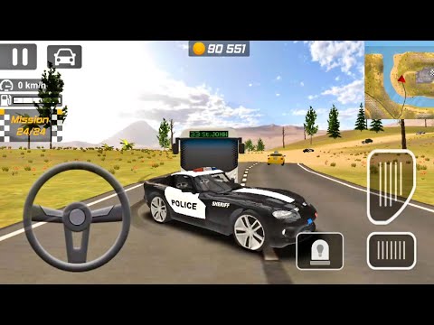 Police Car Drift Driving Simulator: New Sheriff Police Car Unlocked - Android Gameplay Walkthrough