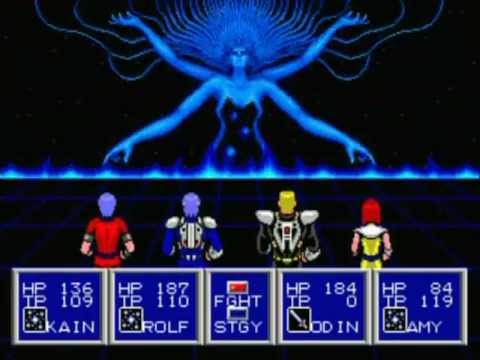 Phantasy Star II Final Boss Fight and Ending