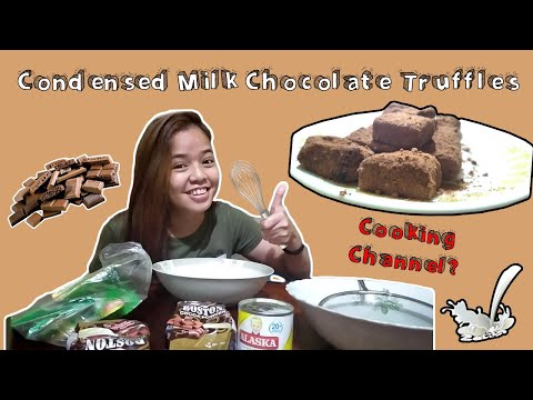 CONDENSED MILK CHOCOLATE TRUFFLES (foreynjer Version) #ThirdVlog #KaBaka