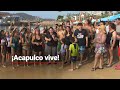 Sol, arena y mucha diversión en Acapulco en Semana Santa; turistas abarrotan playas