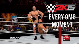 WWE 2K15 How to perform Every OMG Moment (Tutorial)