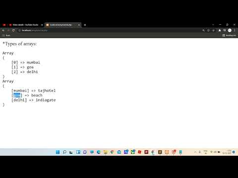 Php Associative Array Create Dynamic Associative Array