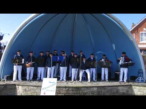 Shanty Männerchor Moordorf Gorch Fock Neuharlingersiel 1.4.2018