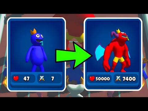 Merge ' Rainbow Friends 3D Run ' - Merge Simulator Battles ( PART - 05 ) BT