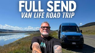 VAN LIFE Through BC's MOUNTAIN HIGHWAYS To The East Coast!!!