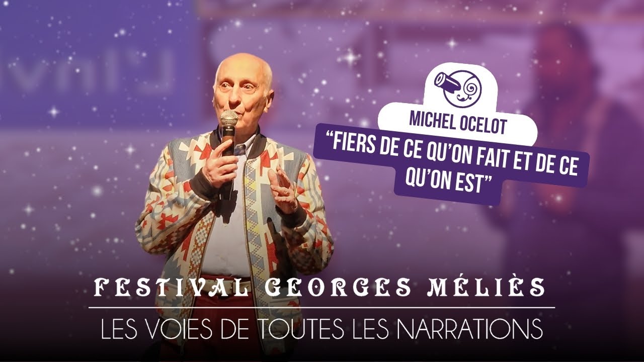 Vignette — Conférence de Michel Ocelot au Festival Méliès