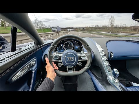 Driving 1600 HP! 😳 Bugatti Chiron Super Sport POV Drive +W16 SOUND Interior Exterior 4K