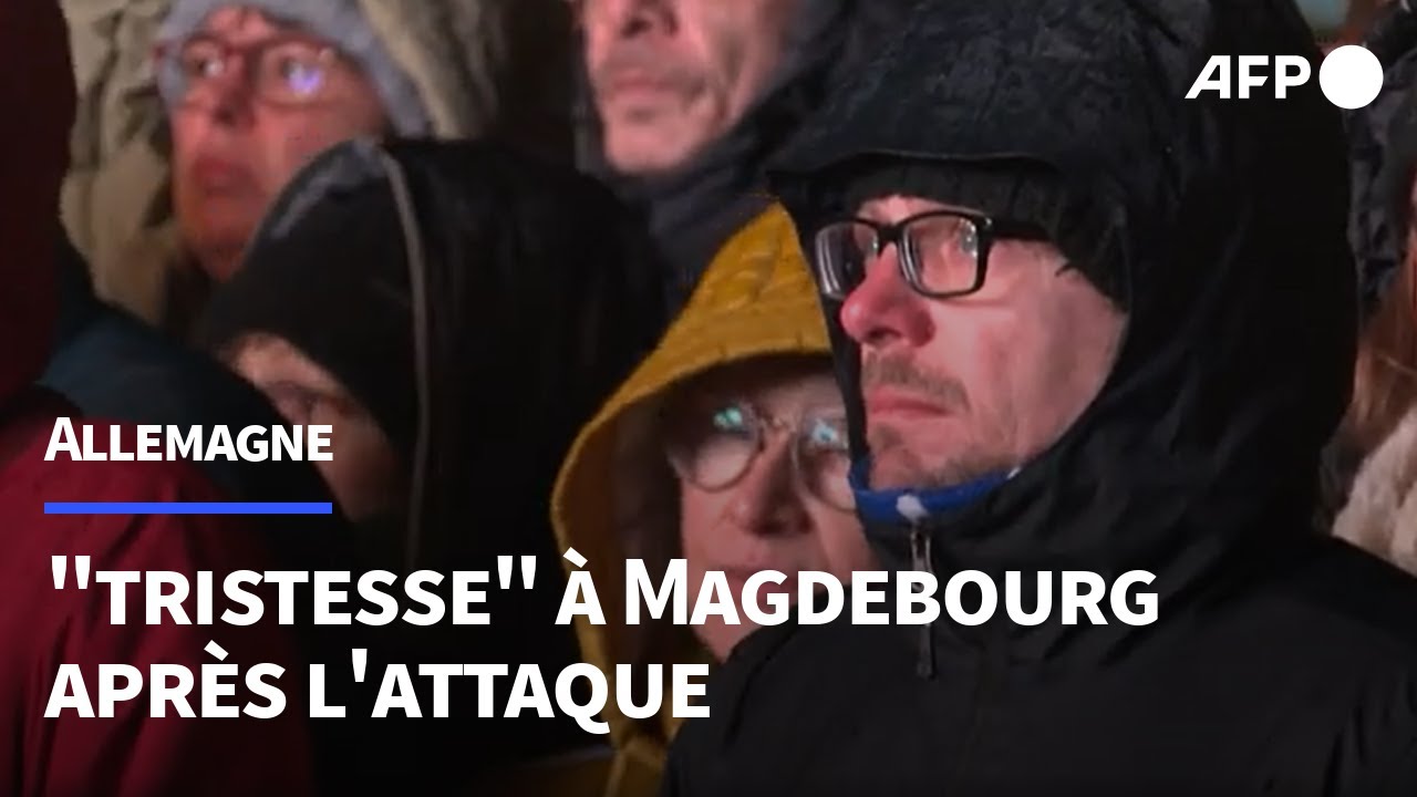 Magdebourg est sous le "choc" et la "tristesse" après l'attaque | AFP