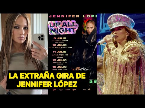 Jennifer López Get Right Up All Night Tour Live Pontevedra 2025 ESPAÑA MEDIA 4K