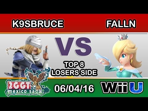 2GGT: Mexico Saga - NIPS | K9sBruce (Sheik) Vs. LooK | falln (Rosalina) Losers Side - Smash Wii U
