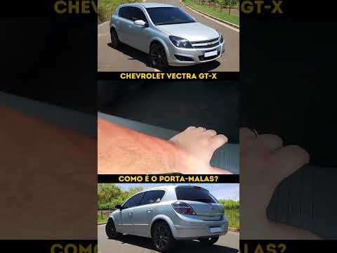 Bora conhecer o porta-malas do Vectra GT-X!!! #chevrolet #vectragtx