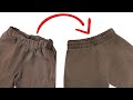 A Sewing Tip How Correctly To Sew In An Elastic Into The Trousers Waistband