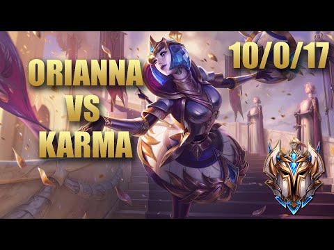 Orianna Mid Vs Karma - KR Challenger Match Summary Patch 9.19