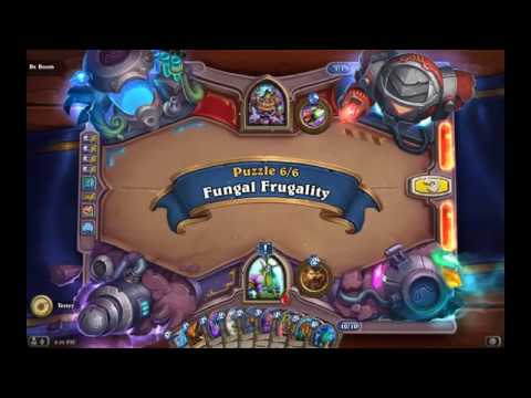 Solution Secret Lab Puzzle Survival: Fungal Frugality - Dr. Boom (6/6), Hearthstone Boomsday