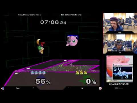 GVGP 13 - Den (Falco/Fox) Vs i4n (Jigglypuff) (WR1)