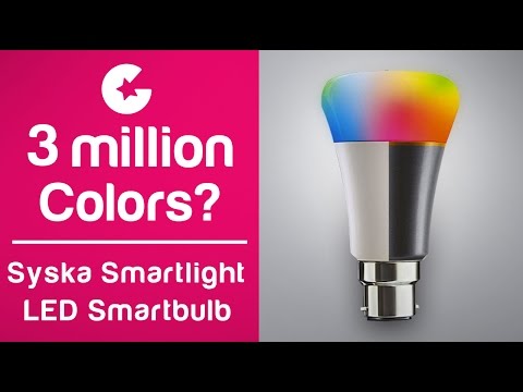 Overview of the Syska Smart Rainbow LED Bulb