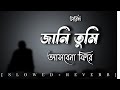 Jani Tumi Asbena Fire জানি তুমি Slowed Reverb Bangla Lofi Songs Jani Tumi Lyrics Son