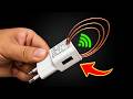 You Ll Never Pay For An Antenna Again Connect A Phone Charger Behind Your TV
