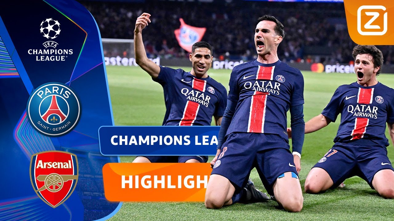 KANS NA KANS IN EEN ZINDERENDE HALVE FINALE!! 😱🔥 | PSG vs Arsenal | Champions League 2024/25