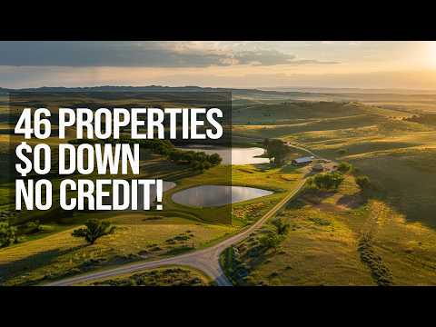 Cheap Land For Sale: 46 Properties with Owner Financing & $0 Down