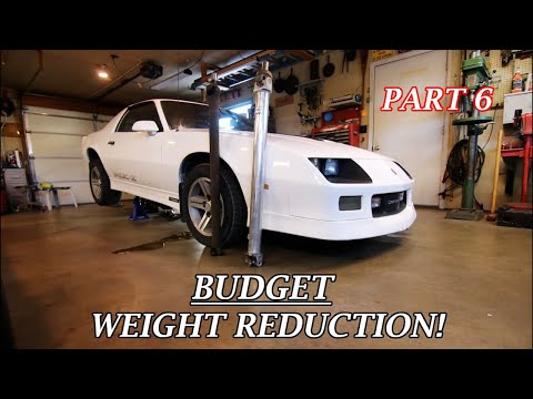 EASY F-Body Upgrade! The Iroc-Z gets a lightweight LS1 Aluminum Driveshaft!