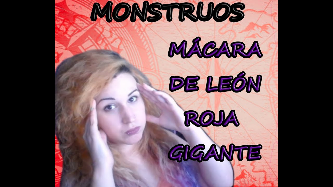 Máscara de león roja gigante - monstruos tomo aventurero Anikka - Lost Ark