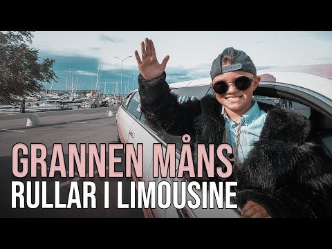 Grannen Måns - Rullar I Limousine (Officiell Musikvideo)