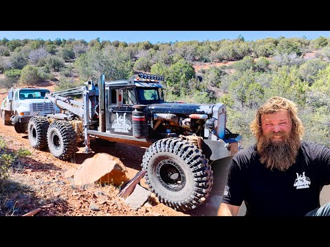 Worlds Largest Off Road Wrecker Gets In Worlds sh!t!est Situation! 