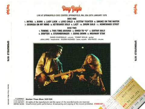 Deep Purple - 1976-01-26 Springfield - Full Show