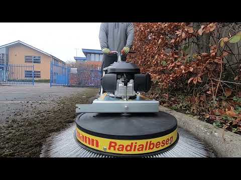 Moss removal without chemicals. Westermann moss brush. WR870.